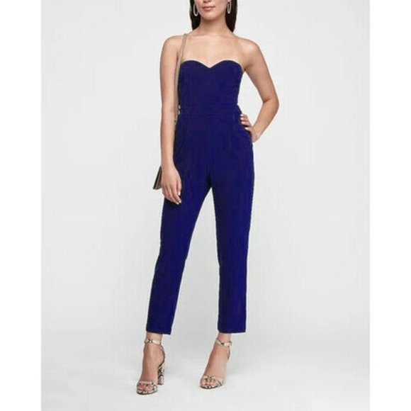 express blue jumpsuit